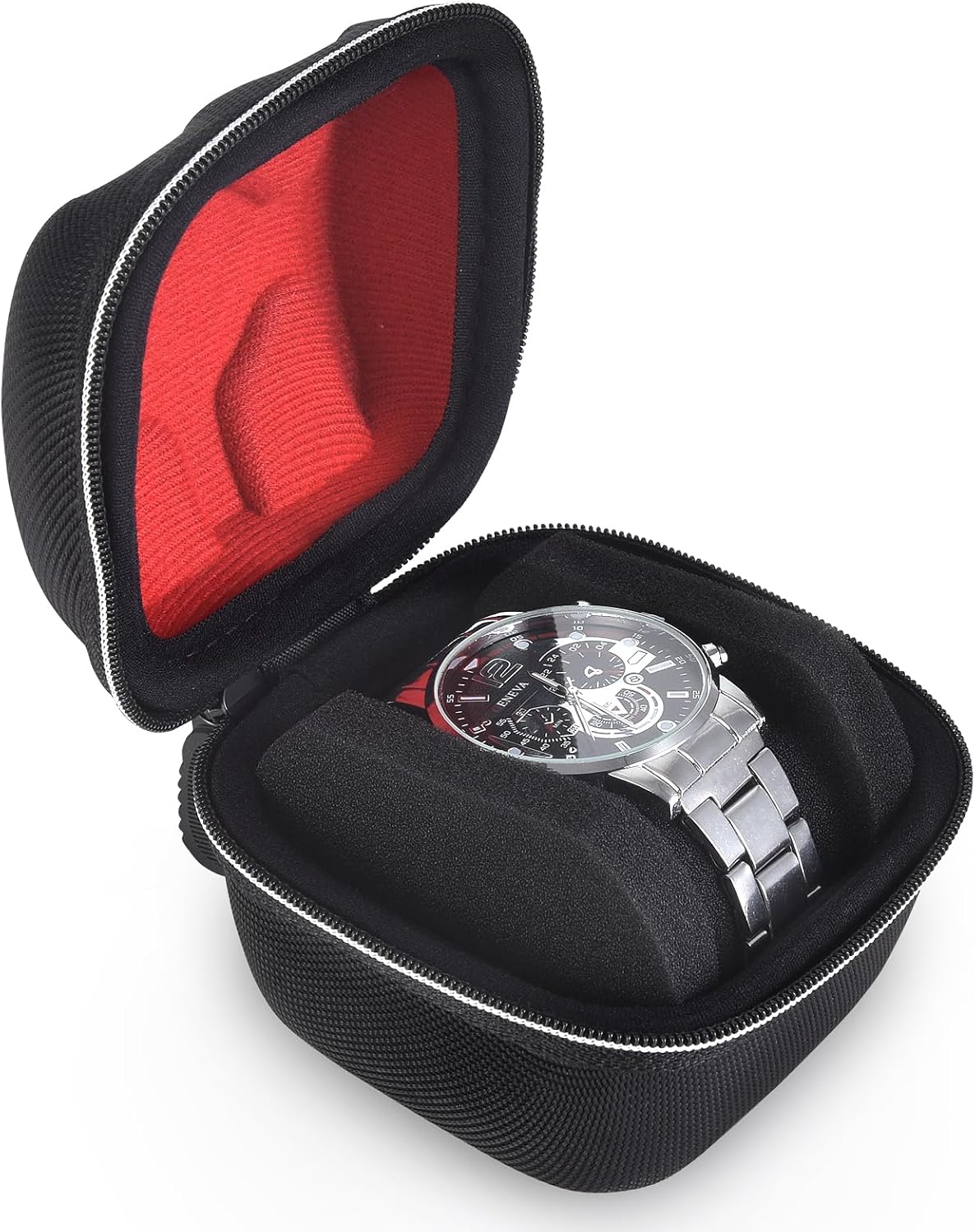 Hard-Shell Single Watch Travel Case