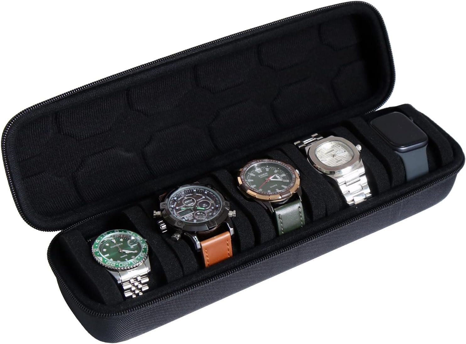 Portable Single Watch Travel Case