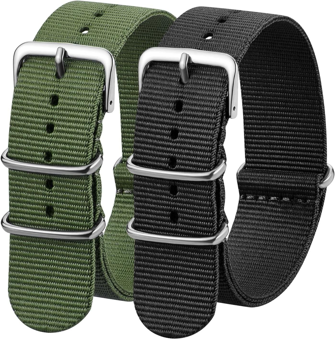 Quick-Release Nylon Watch Strap with Heavy Buckle Quick-Release Nylon Watch Strap with Heavy Buckle