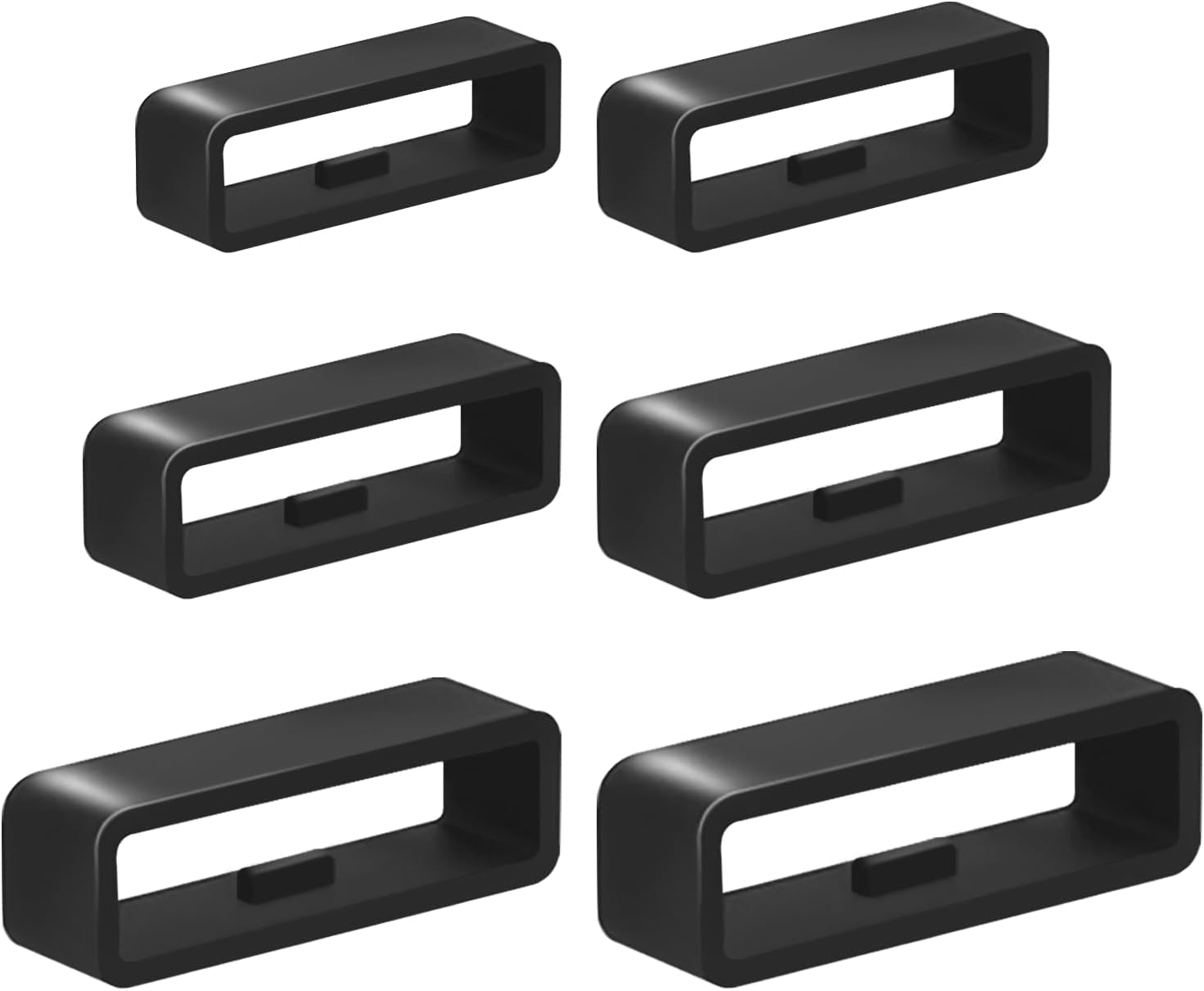 Watch Strap Keeper Loops, 6 Pieces Watch Strap Keeper Loops, 6 Pieces